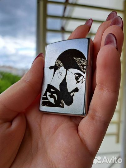 Зажигалка zippo с гравировкой Miyagi