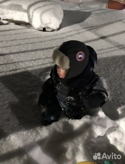 Детская шапка Canada Goose aviator