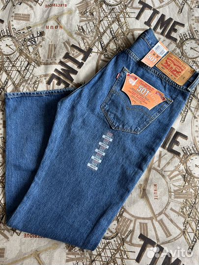 Мужские джинсы levi's 501 w36