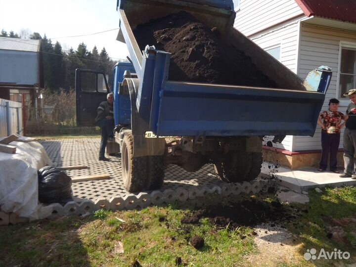 Грунт садовая земля на дачу