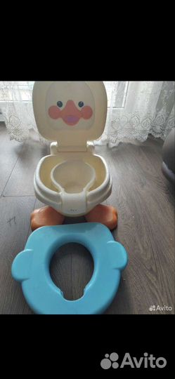 Сидушка на унитаз горшок