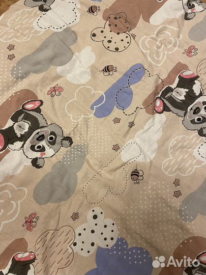 Детское постельное белье 120*60 3шт