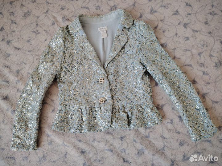 Пиджак для девочки р-р 122-128