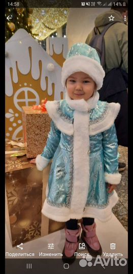 Новогодний костюм для девочки 110 116