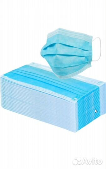 Маска медицинская одноразовая