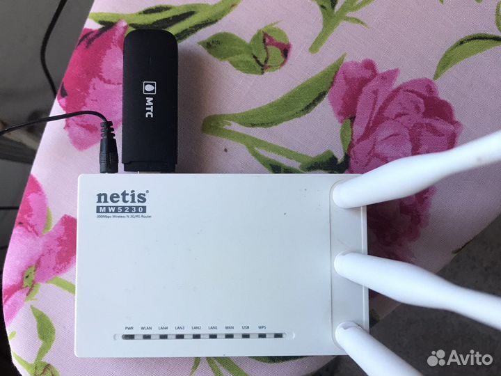 Роутер netis mw5230 модем huawei e3372h 153