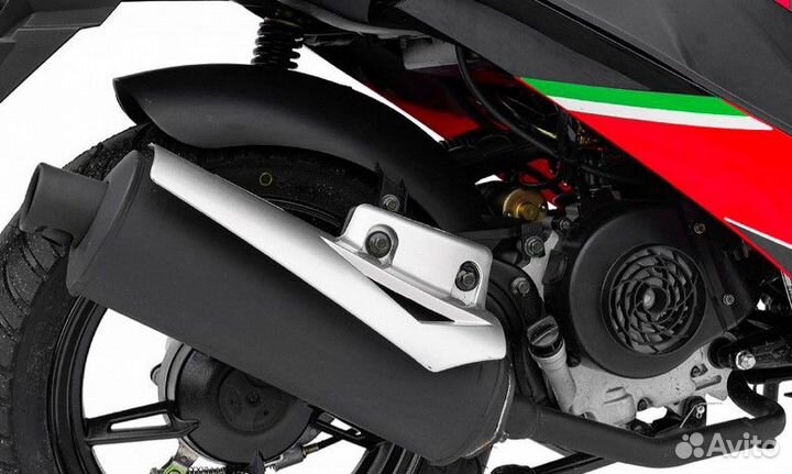 Скутер Regulmoto eagle 50 (LJ50QT-3L) колёса R12