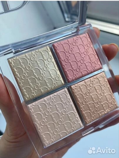 Dior backstage glow face palette 04 хайлайтер