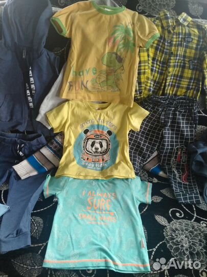 Продам пакет вещей на мальчика р 92-98