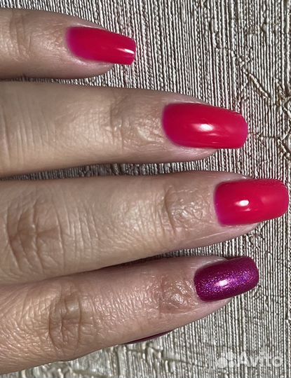 Маникюр с покрытием лаком