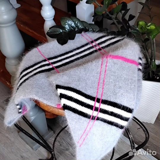 Бактус-косынка из ангоры