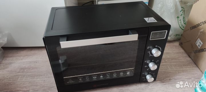 Мини печь gurman 60 л с грилем