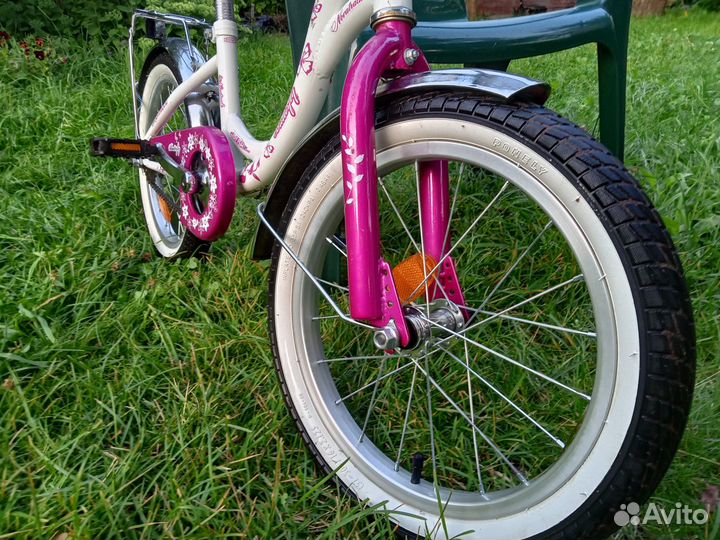 Детский велосипед Novatrack Butterfly 16