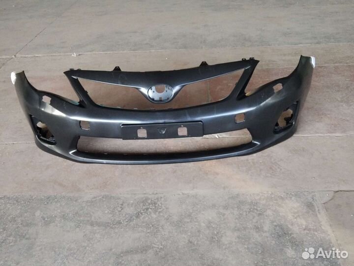 Бампер Тойота Королла 10-13 г.в. под омыватель