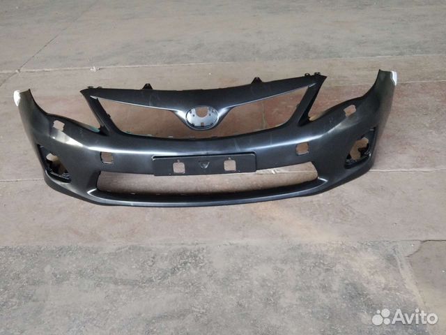 Бампер Тойота Королла 10-13 г.в. под омыватель