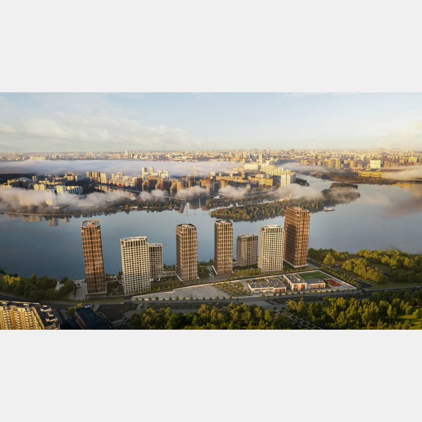 1-к. квартира, 38,6 м², 24/25 эт.