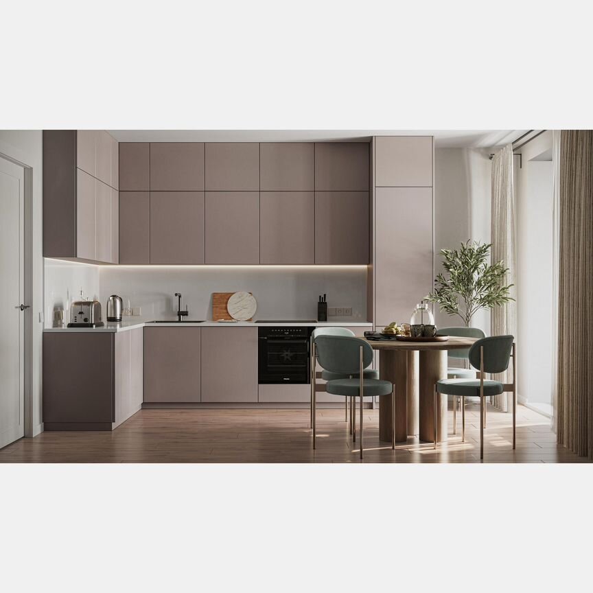 2-к. квартира, 59,6 м², 11/17 эт.