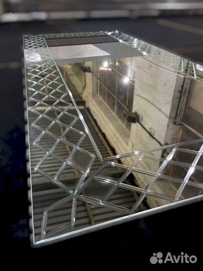 Зеркало интертерное гравировка/фацет/нарезка