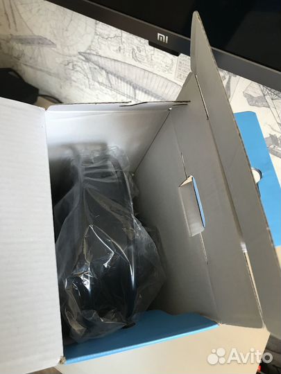 Игровые наушники с микрофоном HP новые