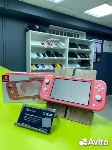 Игровая консоль Nintendo Switch Lite Coral