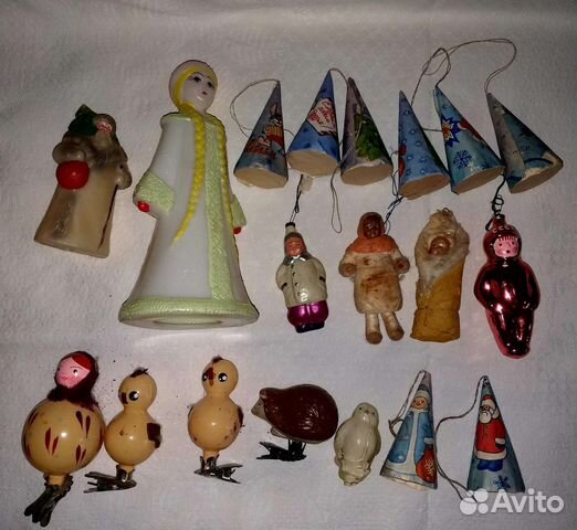Елочные игрушки СССР