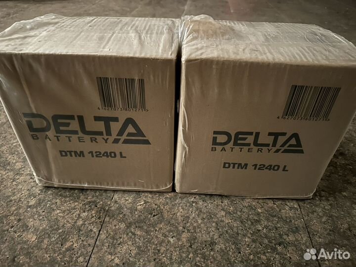 Аккумулятор Delta