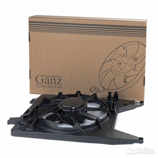 Электровентилятор охлаждения радиатора LADA largus