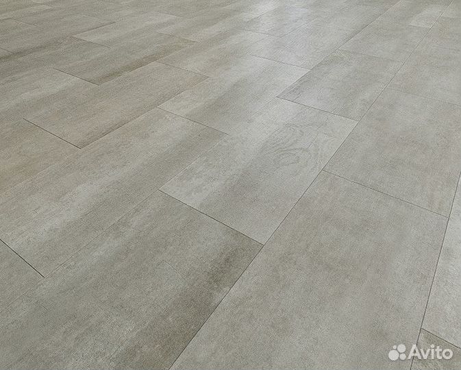 Водостойкий ламинат SPC StoneFloor плитка серая нр