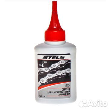Смазка stels для велосипедных цепей с молибденом