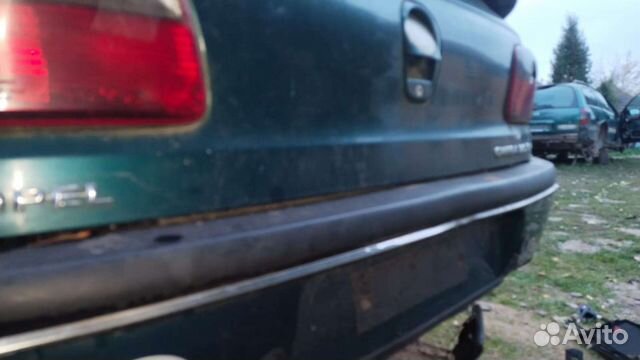 Бампер задний опель омега б
