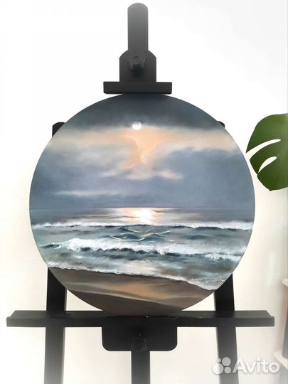 Картина Море маслом на холсте