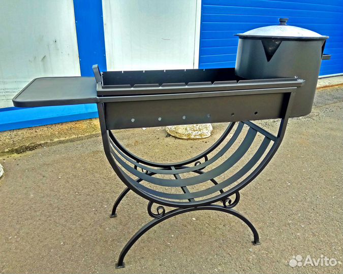 Мангал Печь + Казан 10л