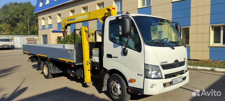 Hino 300 (Dutro) с КМУ, 2018