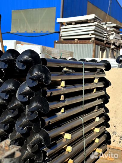 Фундамент на винтовых сваях