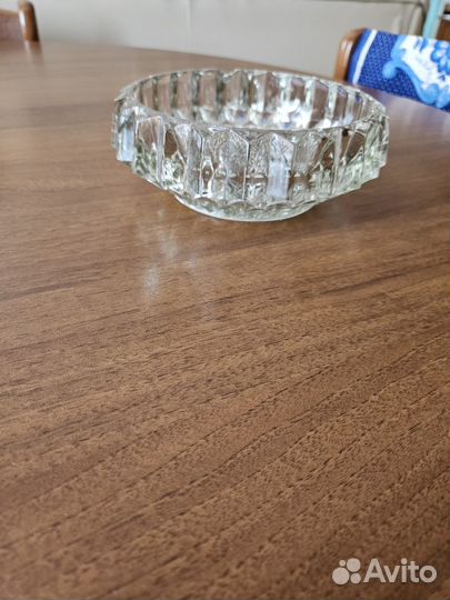 Ваза для фруктов хрусталь