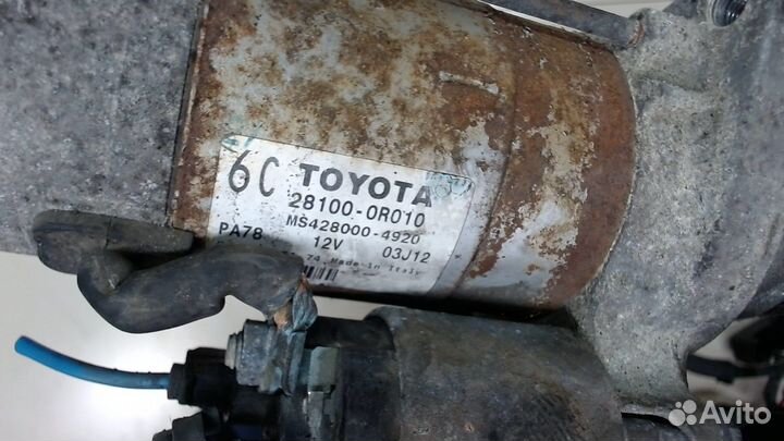 Стартер Toyota RAV 4, 2007