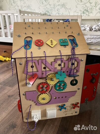 Бизиборд домик большой