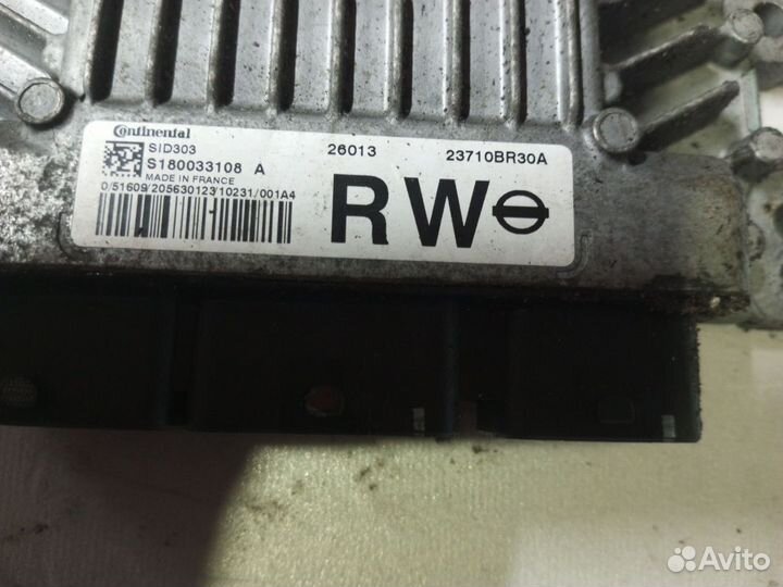 Блок управления двигателем Qashqai J10 рест