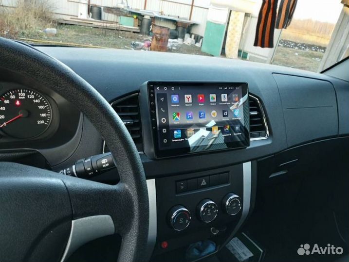 Магнитола UAZ Patriot с внешним микрофоном