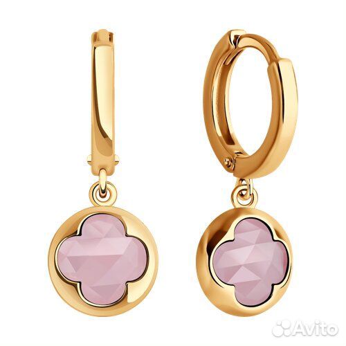 Серьги sokolov из золота, 729025