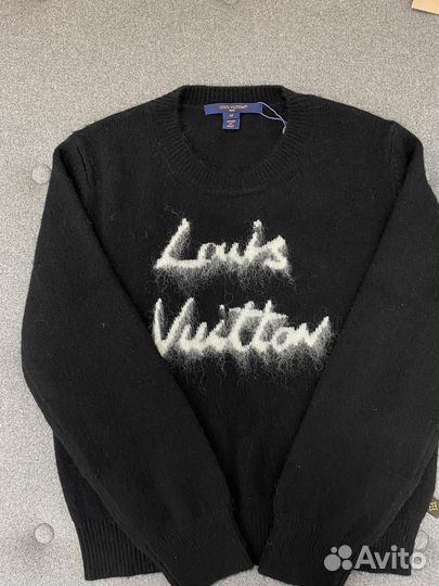 Черный женский свитер Louis Vuitton