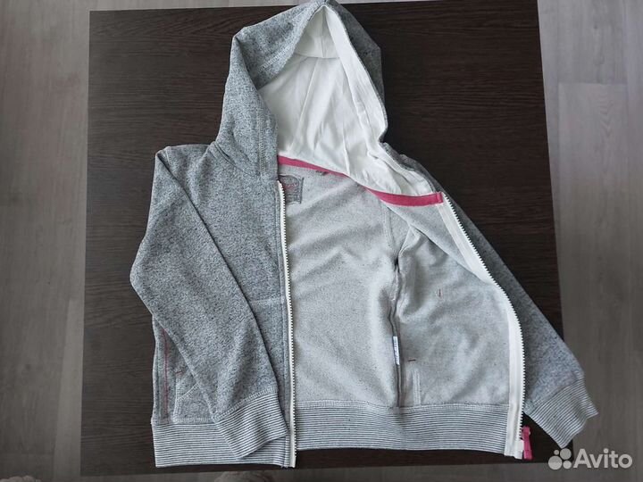 Толстовка на молнии с капюшоном