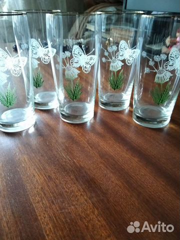 Винтаж: Бокалы, фужеры, стопки, рюмки