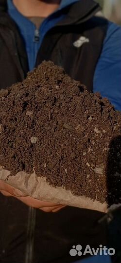 Чернозем торф перегной грунт