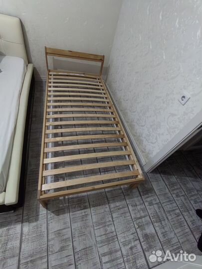 Кровать IKEA luroy 90x200 с матрасом