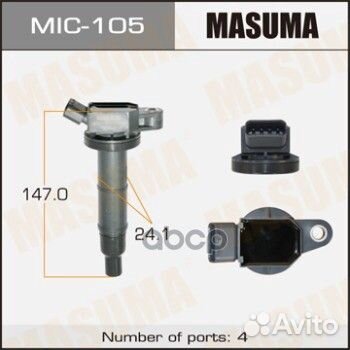 Катушка зажигания toyota alphard masuma MIC-105