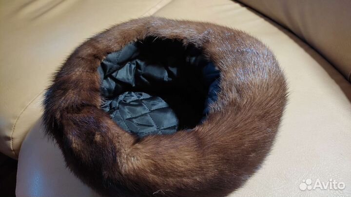 Шапка норковая женская