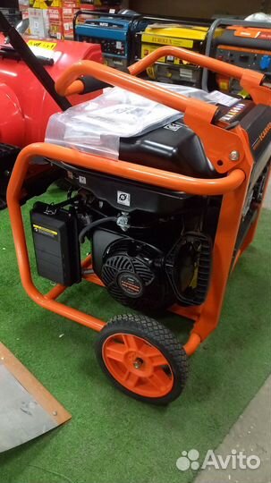 Генератор бензиновый Carver PPG-3900AM 2x16А/220В