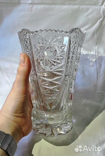 Ваза хрустальная СССР