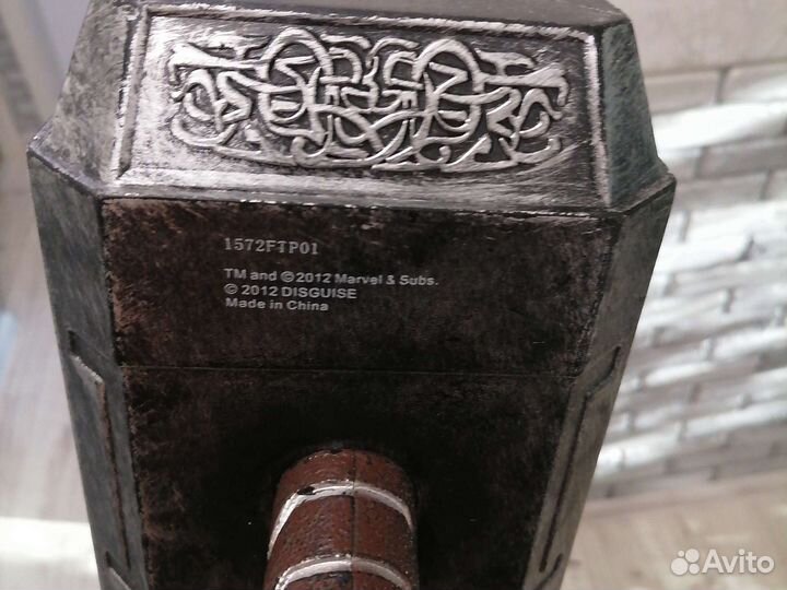 Молот тора серебро